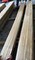 0.50MM Naturalny Burma Teak Wood Veneer Czarna linia Grade AB